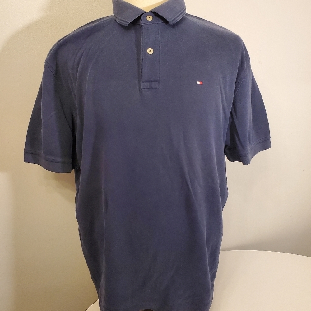 Tommy Hilfiger Blue Polo Tee XL